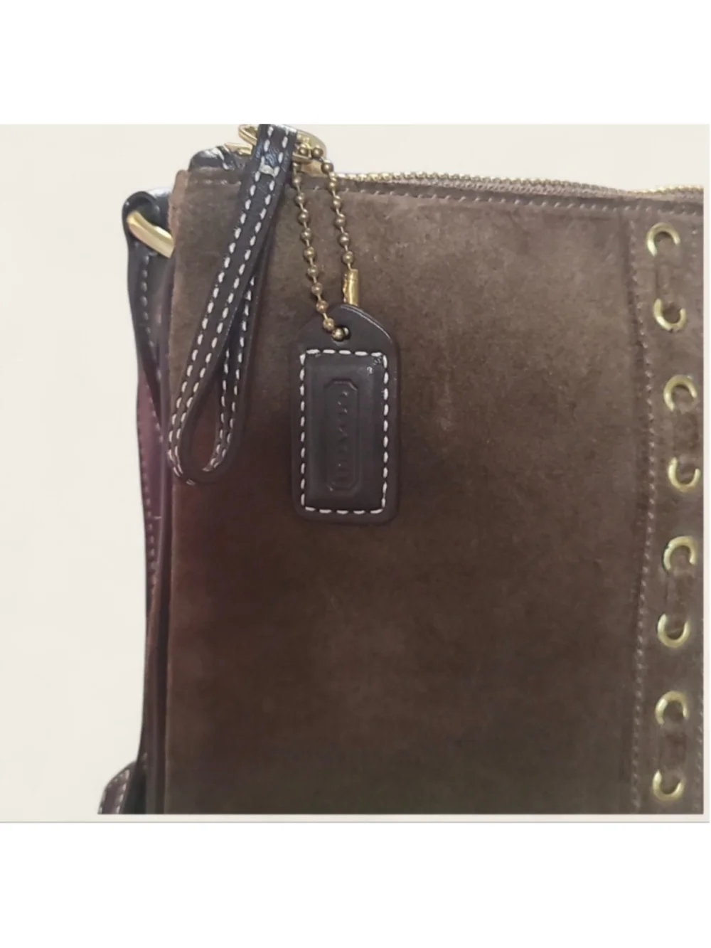 COACH SUEDE LEATHER
LEGACY SOHO CROSSBODY
BAG EUC - Picture 2 of 7